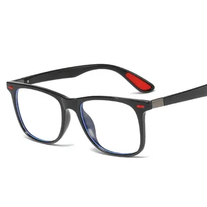 Gafas con bloqueo de luz azul Tr90 para hombre, anteojos con montura de protección óptica para ordenador, G8030