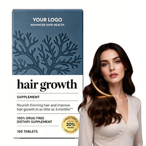 Tabletas para el Crecimiento del Cabello con Complejo Marino OEM/ODM, Multi-beneficios para la Defensa Contra la Caída del Cabello y Reparación del Cabello Seco, Áspero y Dañado - Product Image 1