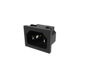 IEC AC Power Inlet Electric Switch and Socket Inlet C14 Electric Switch