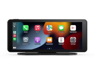 2024 nouveau 6.86 pouces écran tactile voiture jouer Dash <span class=keywords><strong>Cam</strong></span> 2K double objectif <span class=keywords><strong>Radio</strong></span> sans fil Android Auto lecteur - Product Image 2