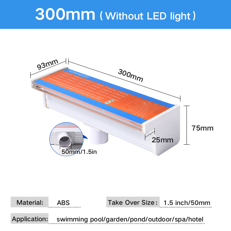 300 mm sans LED
