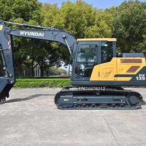 LIVRAISON GRATUITE Excavatrices Hyundai 135 en promotion, Machine de terrassement, Excavatrice à godet Hyundai 135 HX135 - Product Image 5