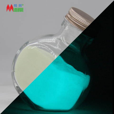 Eco-friendly Non-toxic Glowing in the Dark Pigment Luminescent Photoluminescent Powder for Fishing Equipment Toys Gifts