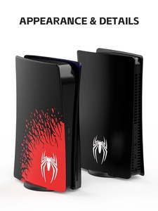 Coque ABS de qualité supérieure housse de protection accessoire de remplacement de plaque faciale Spider Man dur pour Console de jeu <span class=keywords><strong>Playstation</strong></span> 5 <span class=keywords><strong>Ps5</strong></span> - Product Image 4