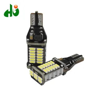 Sıcak satış evrensel beyaz 30smd 4014 921 w16w 12v araba yedekleme ampul ters işık led t15