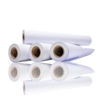 Tamaños personalizados, venta al por mayor, papel de plotter CAD profesional hecho en fábrica, superficie lisa, amplia compatibilidad, duradero y duradero