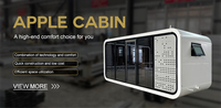 Maison en bois préfabriquée Apple Cabin House, maison capsule modulaire, maisons mobiles chinoises, Casas Prefabricadas Modernas, maisons préfabriquées chinoises pour l'Australie