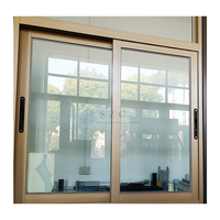 Ventana de aluminio al por mayor barata de fábrica, de doble acristalamiento ventana de aluminio, ventana corredera, marco de ventanas de aluminio