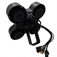 DMX512 4ledsx100w Projecteur LED extérieur IP65 COB Blanc chaud et froid & RGB Pleine couleur Événements Théâtres Paysage Programme Scène