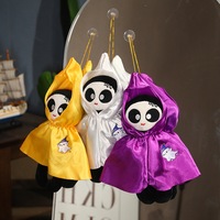 Boneka Halloween Custom 31-50cm, Figur Hantu Beruang Laba-laba Kelelawar, Ornamen Dekoratif Liburan, Isian Kapas PP Polyester