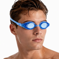 Lunettes de natation personnalisées avec logo OEM, anti-buée, protection UV, écologiques, verres PC réglables, étanches, certifiées CE, ajustement universel