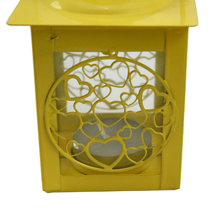 Minifarol metálico geométrico para decoración de boda, vela de Navidad, recuerdo de boda - Product Image 3