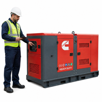 Groupe électrogène diesel triphasé silencieux 100KVA 200KVA 50Hz avec surveillance intelligente, refroidissement par eau, certifié ISO9001, garantie 2 ans