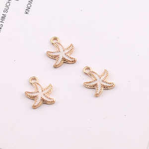 จี้รูปปลาดาวโลหะผสมสังกะสีหลากสีสำหรับทำเครื่องประดับ DIY - Product Image 3