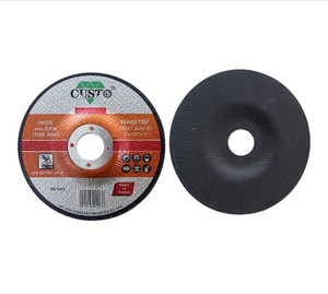 Disque de coupe abrasif ultra-mince haute performance OEM de 4 pouces avec grain de carbure de silicium et d'alumine 60/46 pour acier inoxydable CUSTO 80m/<span class=keywords><strong>s</strong></span> - Product Image 1