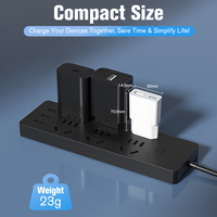 Chargeur en vrac 5W double port certifié CE/FCC avec chargeur de voyage universel USB a et USB C pour appareils mobiles