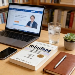 Mindset de Carol S. Dweck, livre de lecture sur la croissance cognitive et la construction d'une mentalité de réussite - Product Image 3