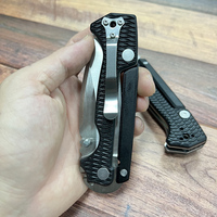 Couteau pliant tactique Premier S35VN avec verrouillage à levier contractile, lame tranchante, couteau de poche EDC, échelle G10, bon design, couteau de chasse