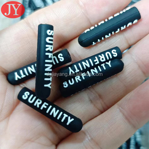 Têtes de corde faciles à installer Corps blanc Logo en relief Sneaker Dentelle Aglets en plastique Accessoires de dentelle de haute qualité Conseils en gros - Product Image 3