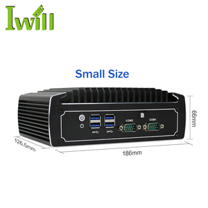 Nuovo Design <span class=keywords><strong>Mini</strong></span> PC Industriale Fanless con Core I3 10110U, DDR4, DP HD, 6*USB, 2*COM, 2*LAN, SIM - Product Image 4