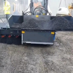 فارشة الأسفلت للوادر الانزلاقية، فارشة أسفلت صغيرة، فارشة أسفلت مدمجة - Product Image 4