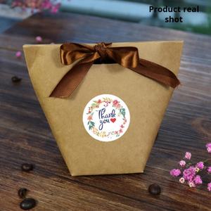 Etiquetas Adhesivas Redondas de Vinilo Brillante para Repostería, Etiquetas de Agradecimiento para Supermercados o Uso Industrial Químico - Product Image 3