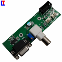Contrôleur d'autoclave BNC VGA, conception de carte PCB de 0,2 mm d'épaisseur, réfrigérateur intelligent, pompe intelligente, assemblage PCBA direct usine