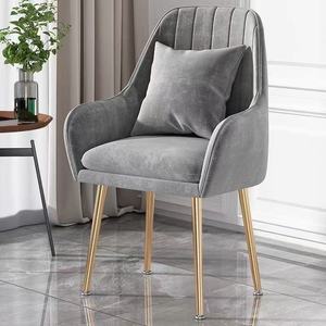 Makeup Chair <b>Desk</b> Chair Luxury Dining Chair Casual Backrest Women's Dressing Stool Nail Chair - Product Image 5