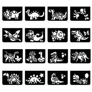 <b>Creative</b> Boys Girls Birthday <b>Gifts</b> Activity Toy Drawing Game Foil Craft Dinosaur DIY Art Kits Safe & Non-Toxic Cute - Product Image 4
