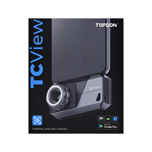 Caméra thermique TOPDON TS001 <span class=keywords><strong>9</strong></span> mm à mise au point réglable, vision nocturne thermique mobile, capteur infrarouge 256x192 pixels, caméra d'imagerie - Product Image 4