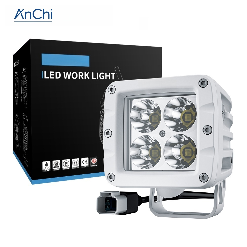 Patent New 40W 6500K 6000 Lumens 4x4 Mini Driving Light Truck Offroad Small Pot Work Lights