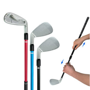 Cabezal de aleación de aluminio para interiores y exteriores de 2 secciones al por mayor, astilladora de <span class=keywords><strong>golf</strong></span> ajustable con logotipo personalizado para padres e hijos - Product Image 3