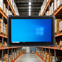 Tableta Industrial Resistente de 10.1 Pulgadas con Windows/Linux, Lector NFC RFID, Escáner de Huellas Dactilares, Mini PC Industrial