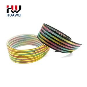 Huawei Plastic Gouden Auto Trim Strip Meubelbekleding Bed Decoratieve Strips Rand Bank Pvc Rand Banding Zonder Tape