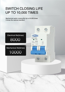 Voltriq इलेक्ट्रिक 2p <span class=keywords><strong>dc</strong></span> 1000v सौर मिनी सर्किट ब्रेकर 3a 6a 10a 16a 20a 25a 32a 40a 50a 63a <span class=keywords><strong>dc</strong></span> mcb - Product Image 4