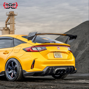 ชุดแต่งคาร์บอนไฟเบอร์แบบแห้ง สำหรับ Honda <span class=keywords><strong>Civic</strong></span> <span class=keywords><strong>Type</strong></span> <span class=keywords><strong>R</strong></span> FL5 ปี <span class=keywords><strong>2023</strong></span> 2024 2025 ประกอบด้วยลิ้นหน้า สเกิร์ตข้าง ดิฟฟิวเซอร์หลัง และสปอยเลอร์ - Product Image 3