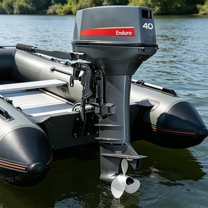 Moteur à essence 2 temps 40 CV pour bateau pneumatique, vente chaude - Product Image 2