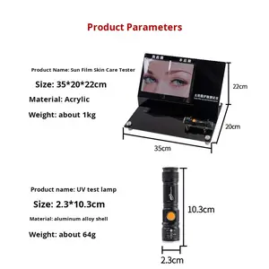 Film solaire pour voiture Présentoir de protection des yeux Isolation thermique Film antidéflagrant Film pour fenêtre Test de protection des yeux - Product Image 4