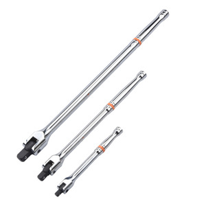 <b>Socket</b> Wrench <b>Extension</b> Lever 1/2 In Sliding Head Industrial Grade CR-V Alloy Steel Hot Forging Plating - Product Image 2