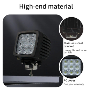 Truck Led <b>Spotlight</b> 12v24v Super Bright Excavator Agricultural Vehicle Car Headlight Light Modified Fog Light - Product Image 3