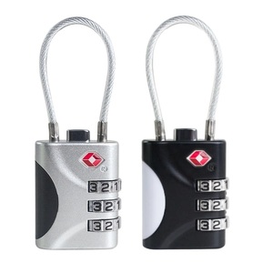 <span class=keywords><strong>Candado</strong></span> de Combinación TSA de 3 Dígitos Kamal TSA 528 con Cable de Acero para Equipaje de Viaje, Bolsa de <span class=keywords><strong>Golf</strong></span>, Casillero de Gimnasio - Product Image 1