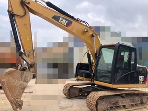 Excavatrice Caterpillar 330GC d'occasion, 90% neuve, d'origine japonaise, modèle 2020, pour travaux lourds, compatible 313D, capacité de godet de 0,52 m³, 13 tonnes, à vendre - Product Image 4