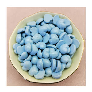 Colore misto della caramella amore cuore Flatback resina cabochon Mini adorabile cuore melma Charms per Nail Art Scrapbooking decorazione - Product Image 3