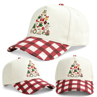 Casquette de baseball structurée à 5 panneaux en 100 % coton, personnalisée OEM HBA54, visière incurvée, broderie 3D, unisexe, pour décorations de fêtes, vente en gros