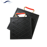 Plaques de support pour grue mobile en polyéthylène HDPE, plaques UHMWPE pour engins de chantier lourds, patins de support pour grue