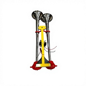 Klaxon marin électrique robuste YCAN pour camions et remorques, 12V/24V, quatre entrées <span class=keywords><strong>d</strong></span>'air, modèle AS211, garantie 12 mois - Product Image 3