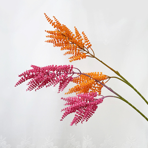 Astilbe <span class=keywords><strong>chinensis</strong></span> การจัดดอกไม้ด้วยดอกกุหลาบหรูหราสำหรับจัดงานแต่งงานและงานคริสต์มาส - Product Image 3