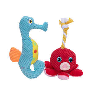 Bán Buôn Sang Trọng Con Chó Búp Bê Bạch Tuộc Cá Ngựa Động Vật Đồ Chơi Âm Thanh Làm Nhai Cho Răng Làm Sạch Gấu Rửa Sạch Căng Thẳng Cứu Trợ Cho Vật Nuôi - Product Image 5