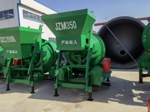 Harga Pabrik Diesel Portabel 350L 400L Mesin Pengaduk Beton Kecil Muat Sendiri - Product Image 5