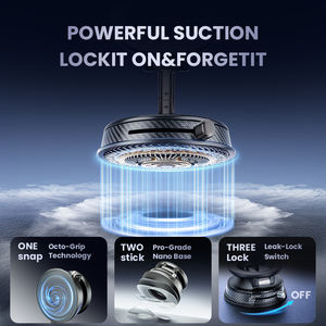 Meilleure vente <span class=keywords><strong>classement</strong></span> Design innovant support de téléphone de voiture 360 Rotation pliable avec ventouse à vide magnétique Flexible A13 - Product Image 5